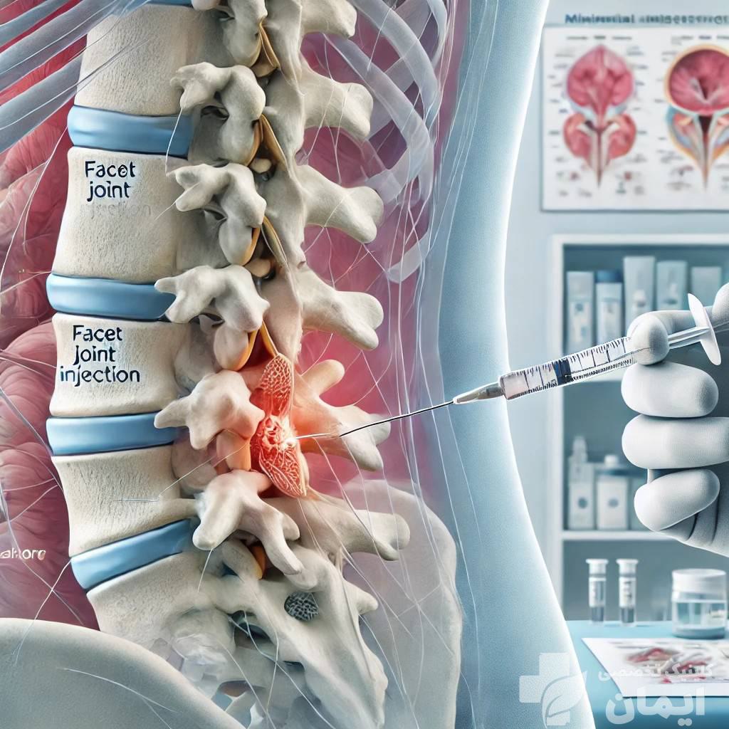 تزریق در مفصل کمر و ستون فقرات تزریق در مفصل کمر و ستون فقرات توسط متخصص