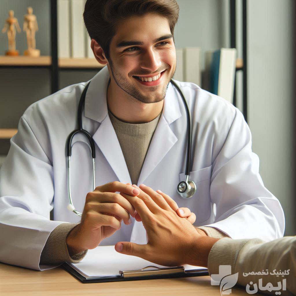 اهمیت مراجعه به متخصص برای تشخیص و درمان انگشت ماشه ای درمان انگشت ماشه ای توسط متخصص