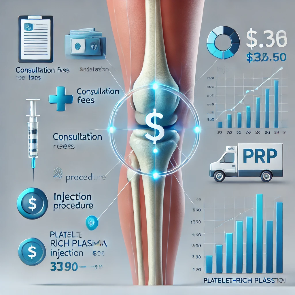 هزینه های تعیین شده برای پی آر پی هزینه تزریق پی آر پی زانو