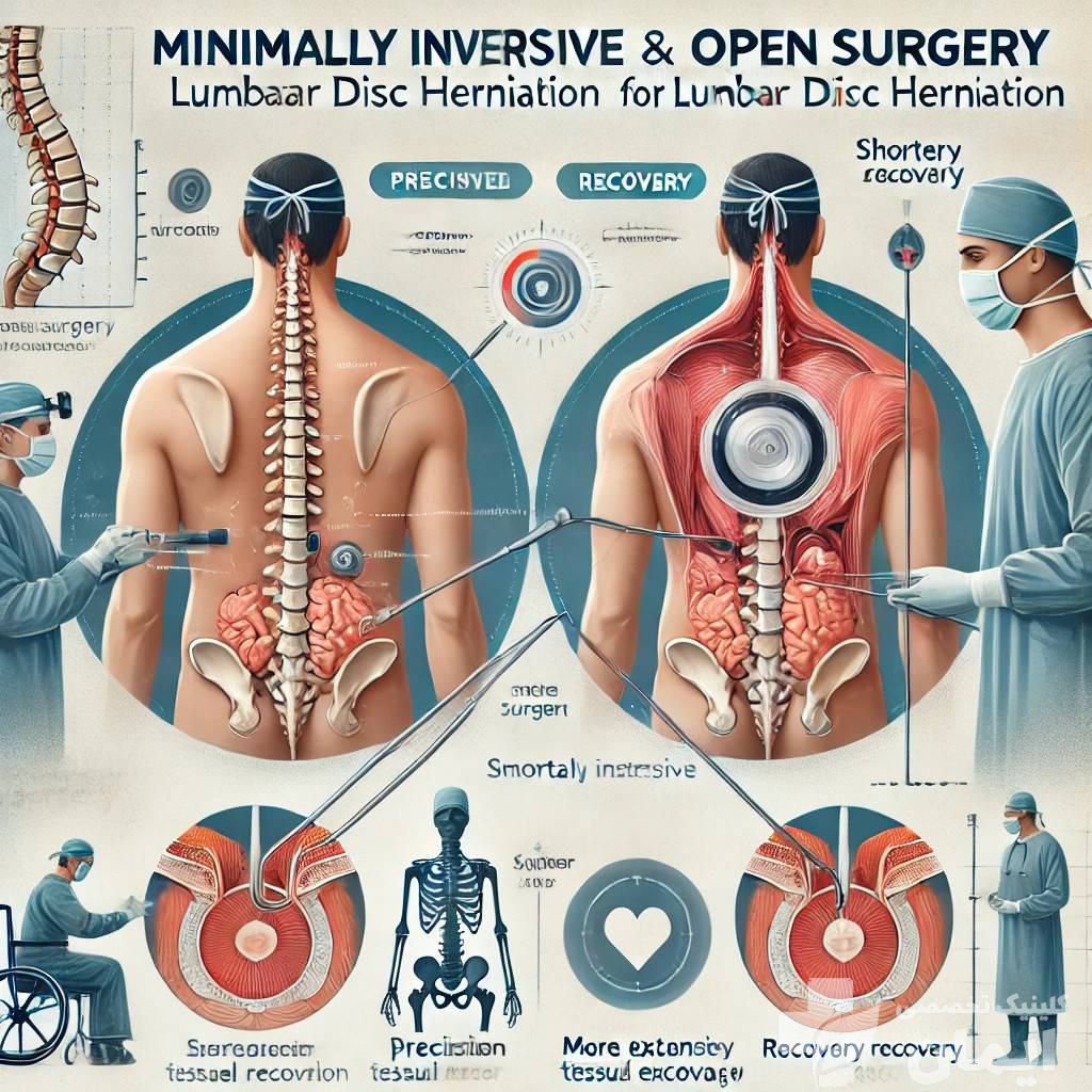 تفاوت چراحی و عمل بسته دیسک کمر پزشک تفاوت های جراحی و عمل بسته دسک کمر را توضیح می دهد