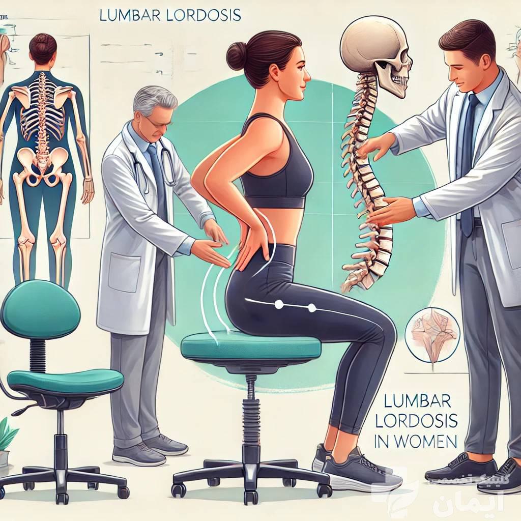 بررسی علل ایجاد گودی کمر پزشکان در حال بررسی علت گودی کمر در زنان