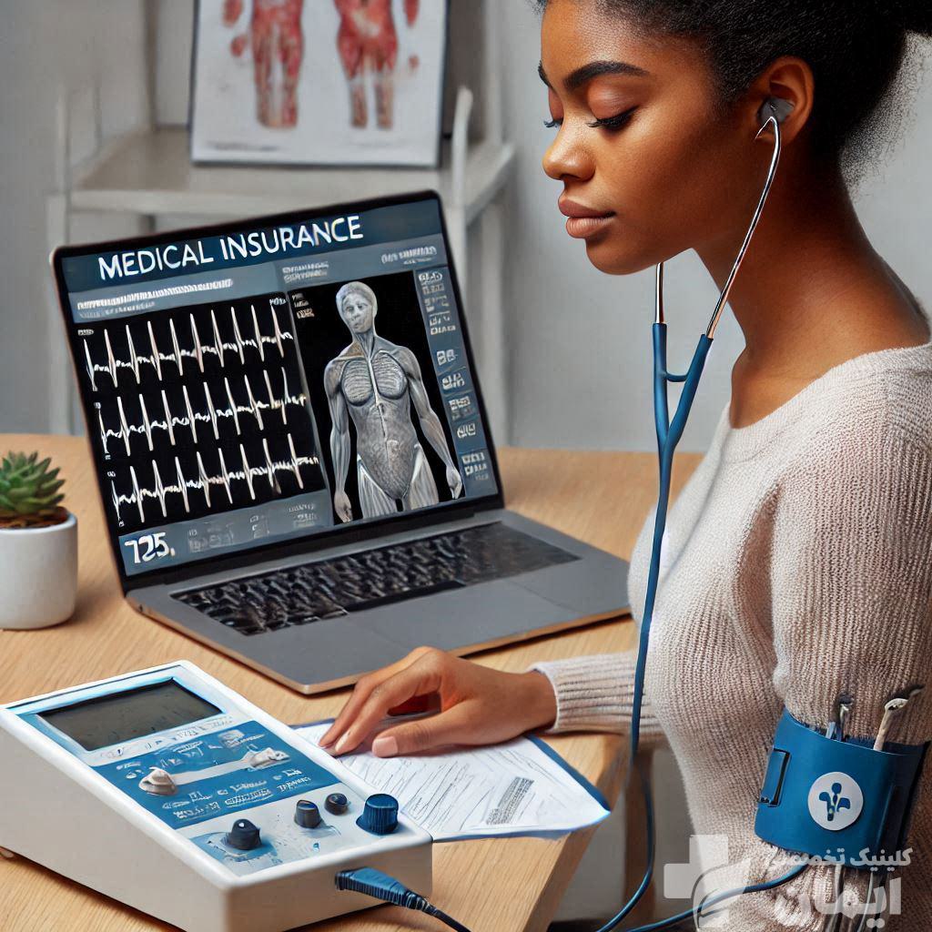 پزشک متخصص که نوار عصب بیمار را بررسی می کند پزشک متخصص که نوار عصب بیمار را بررسی می کند