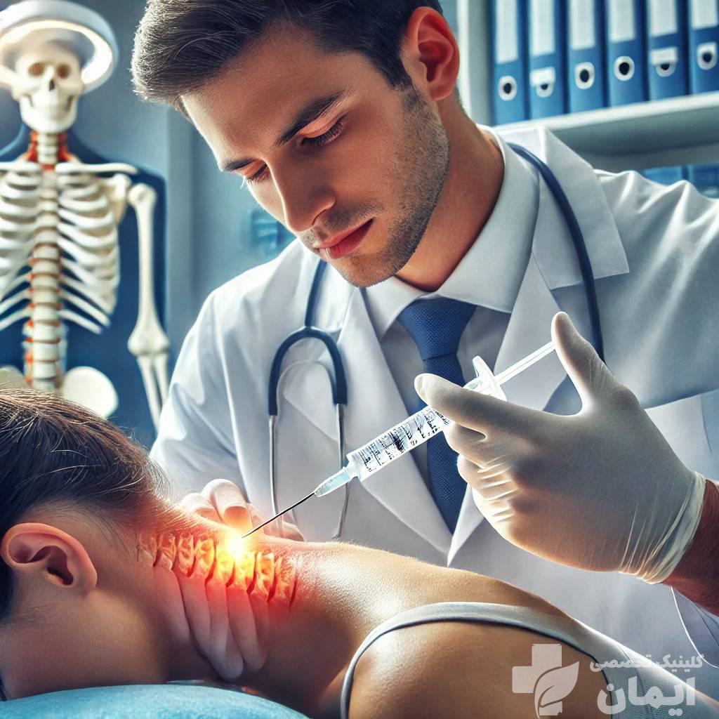 تزریق اپیدورال در مراکز درمانی تزریق اپیدورال توسط متخصص در مرکز درمانی
