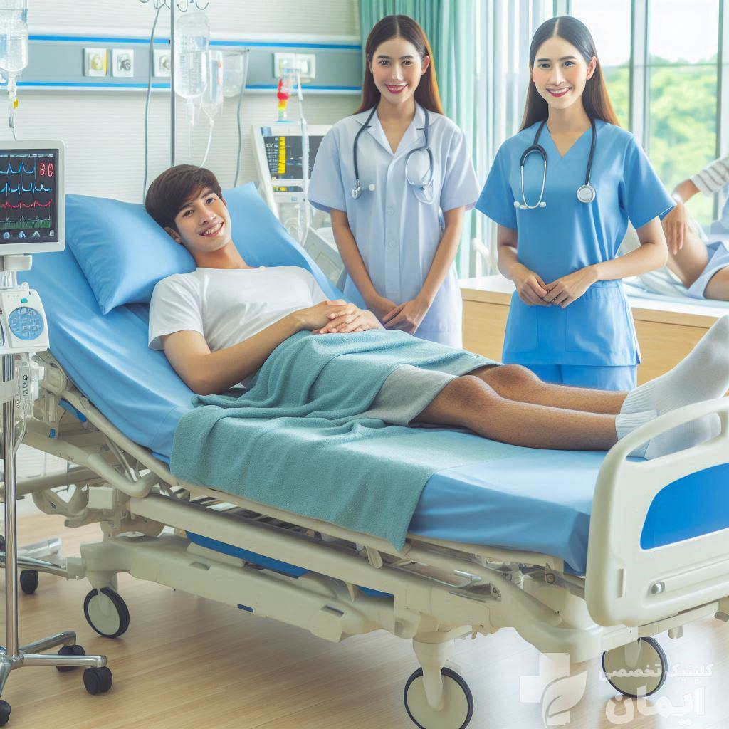 بیماری که دچار عوارض آندوسکوپی شده است بیماری که دچار عوارض آندوسکوپی شده است