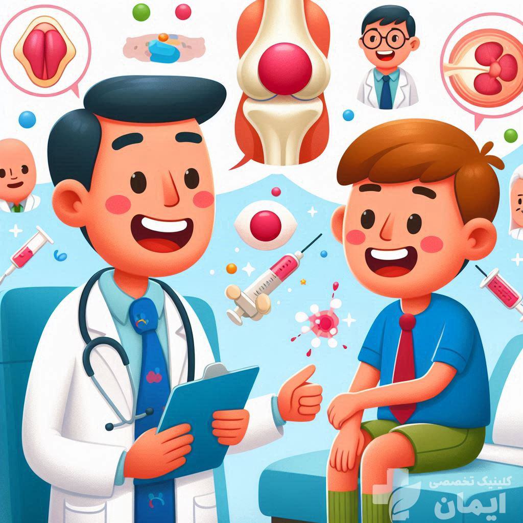 بیماری که جهت مشاوره درمان پارگی رباط به متخصص مراجعه کرده است بیماری که جهت مشاوره درمان پارگی رباط به متخصص مراجعه کرده است