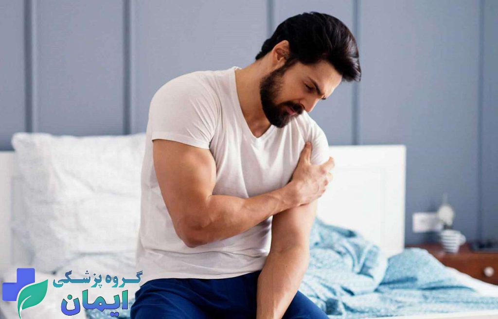 بیماری که در کلینیک ویستان تحت درمان است 